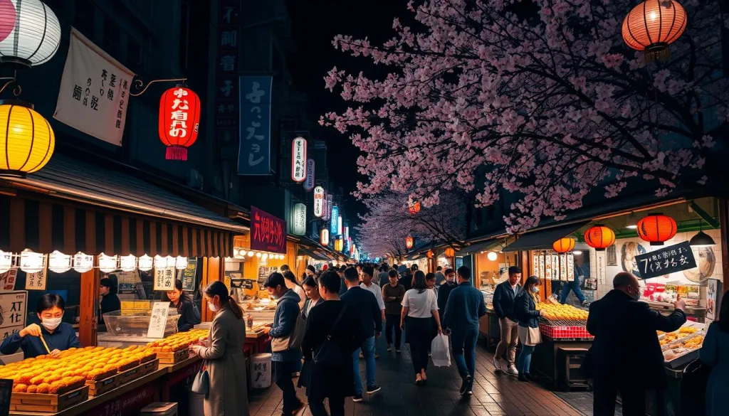 Japan Straßenküchen Kultur