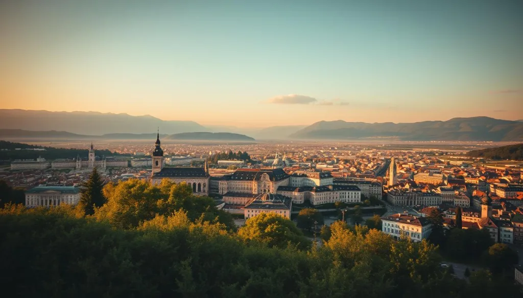 Mönchsberg Aussicht