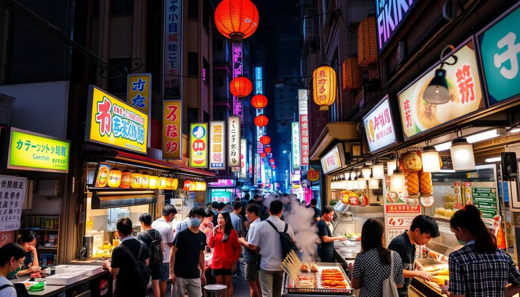 Tokio Streetfood-Szene