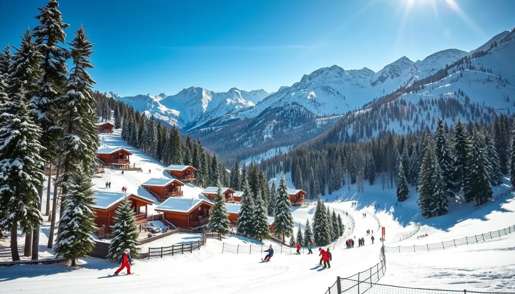 Winterurlaub In Den Alpen