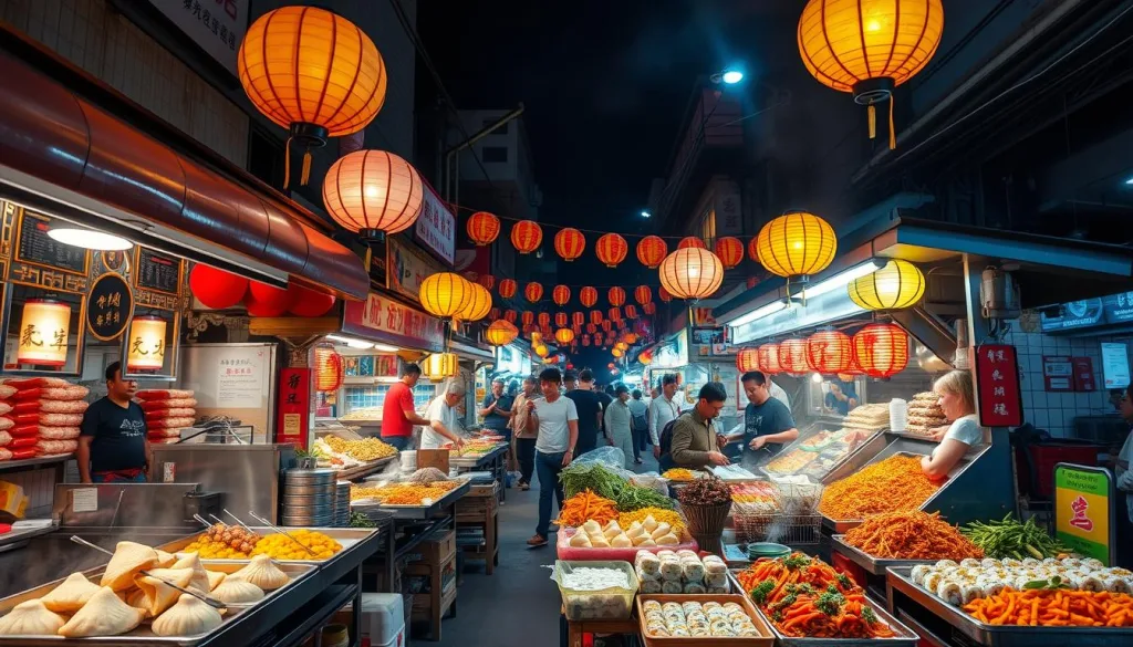 Ostasiatisches Streetfood