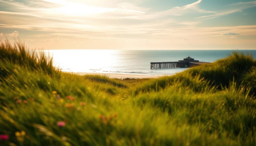 Küstenlandschaft von De Haan