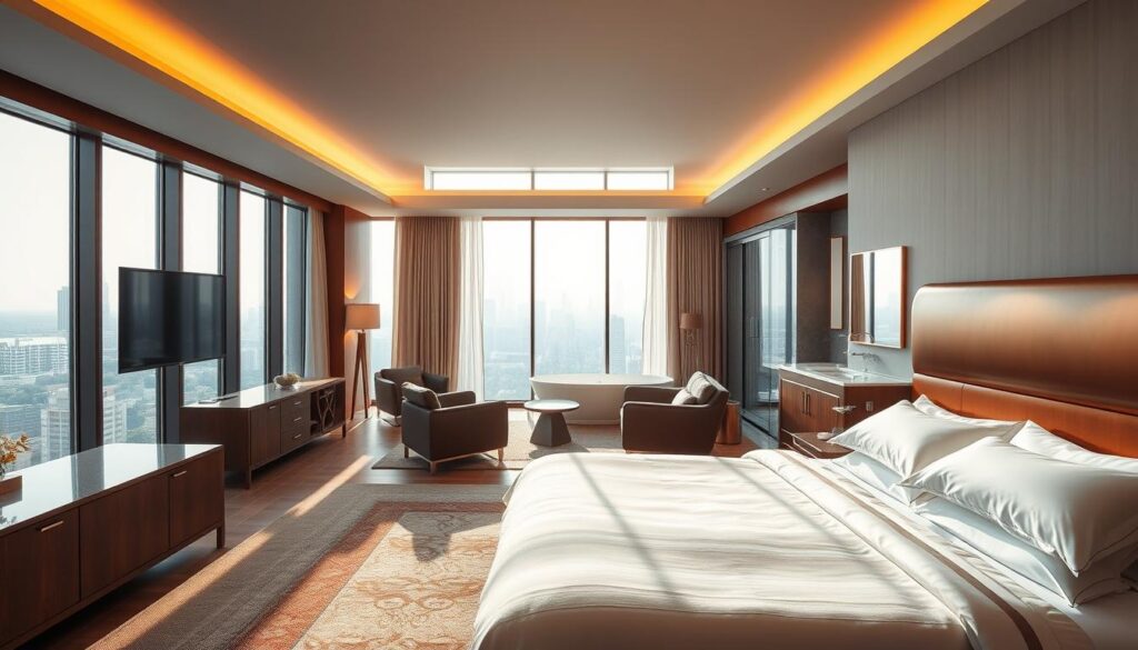 Luxuriöse Hotelzimmer Ausstattung 2025