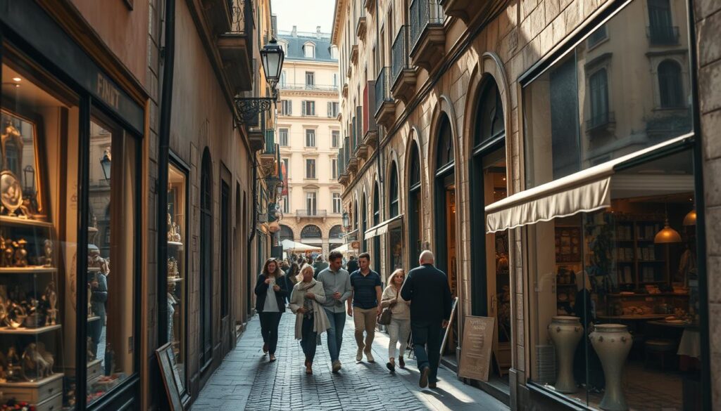 Mailand Vintage Shops und Souvenirs Mailand Vintage Shops und Souvenirs