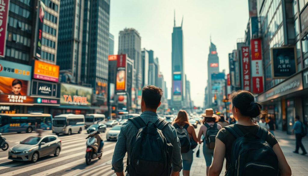 Sicherheit auf Städtereisen in Asien