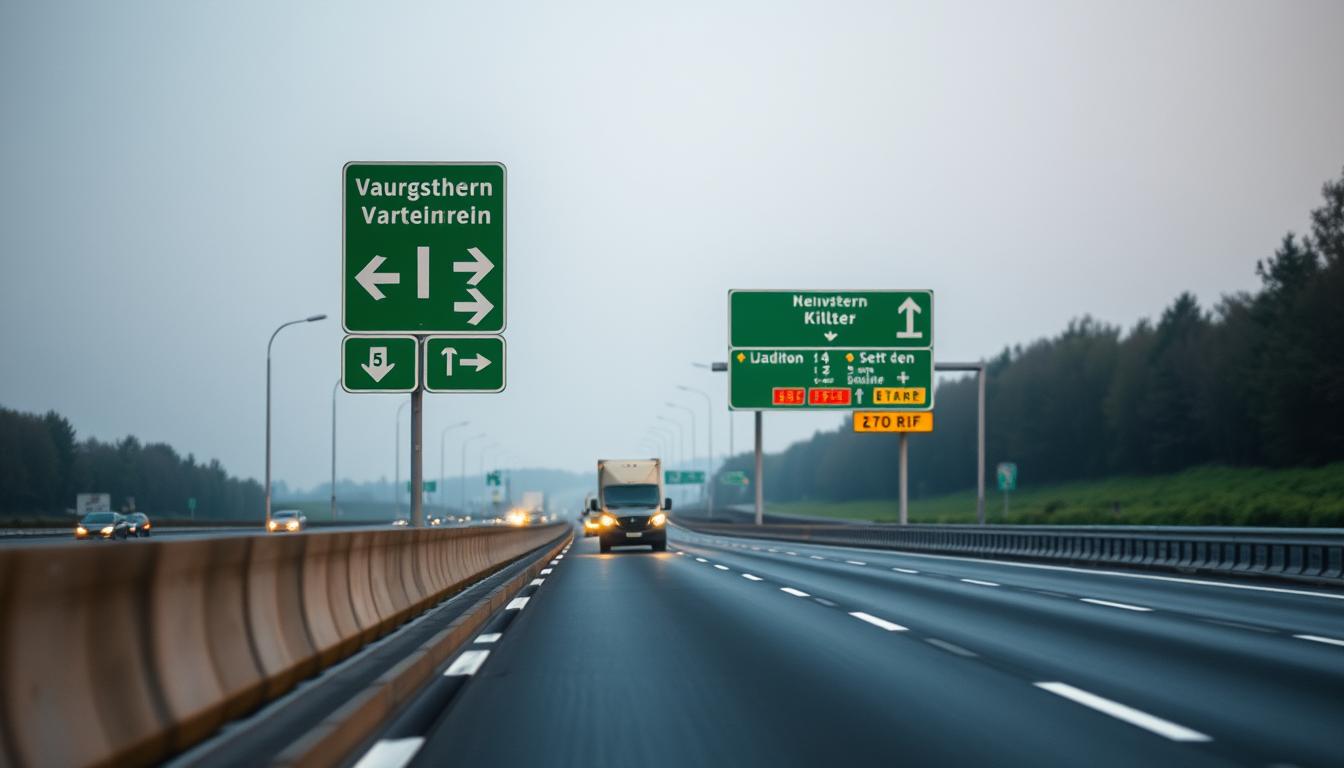 Belgien Autobahn Geschwindigkeit