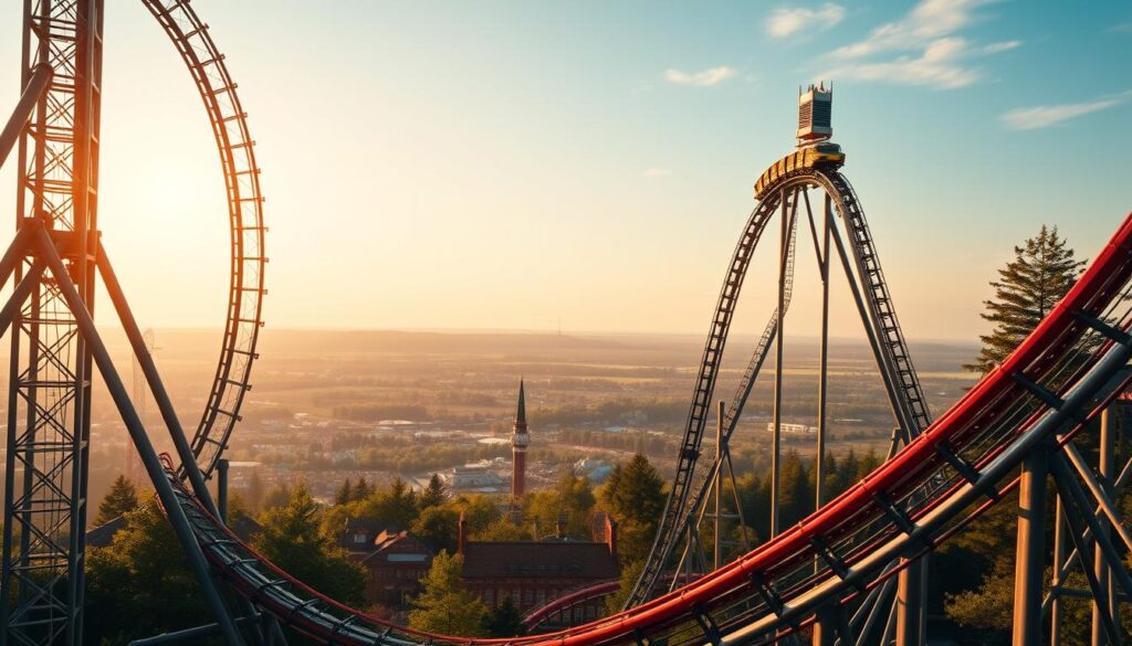 Walibi Belgium Achterbahnen