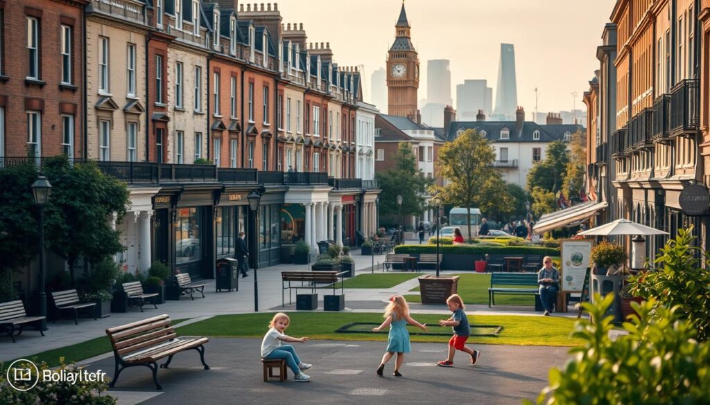 Familienfreundliche Stadtteile Londons