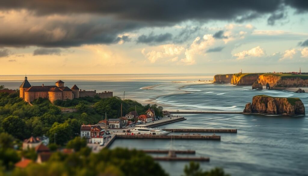 Historische Festungen an der Polnischen Ostsee