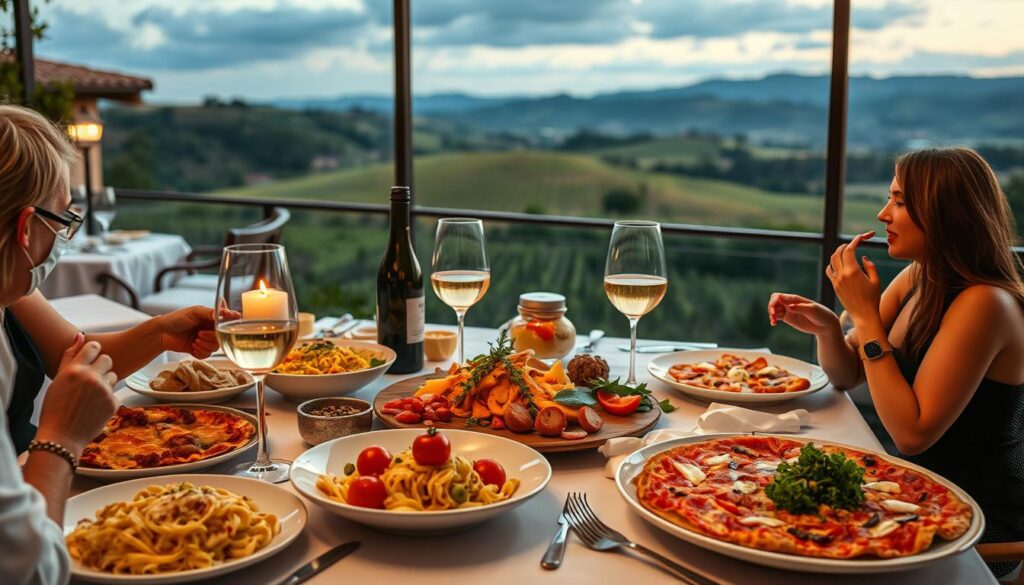 Italienische Kulinarik in Luxusresorts