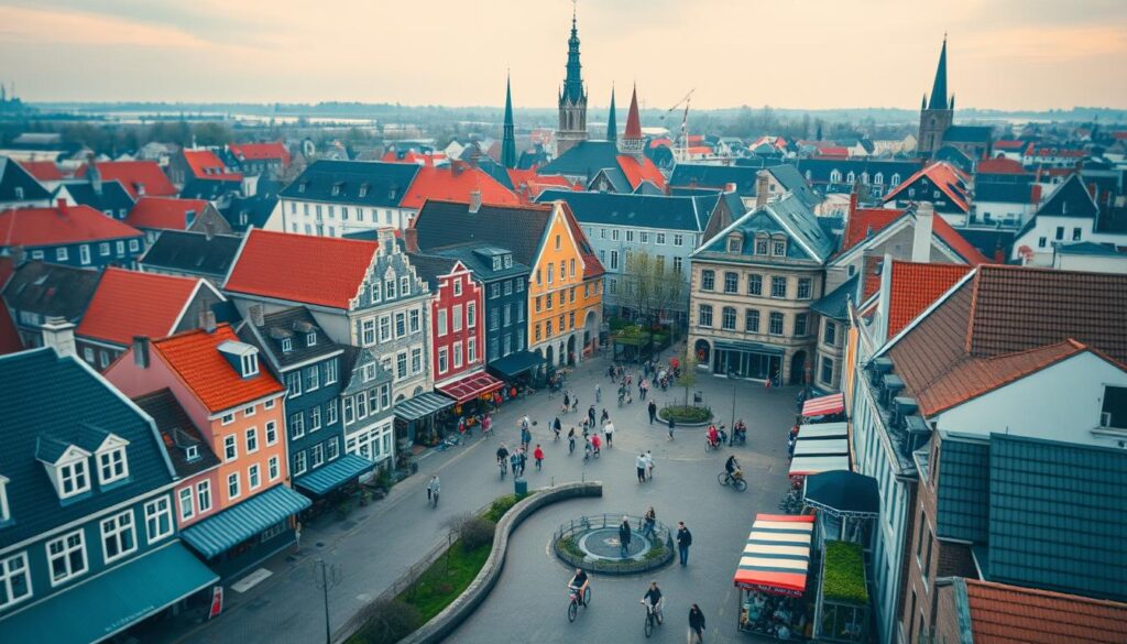 Schöne Städte in Holland