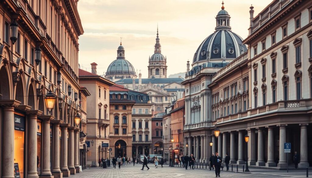 Turin historische Architektur