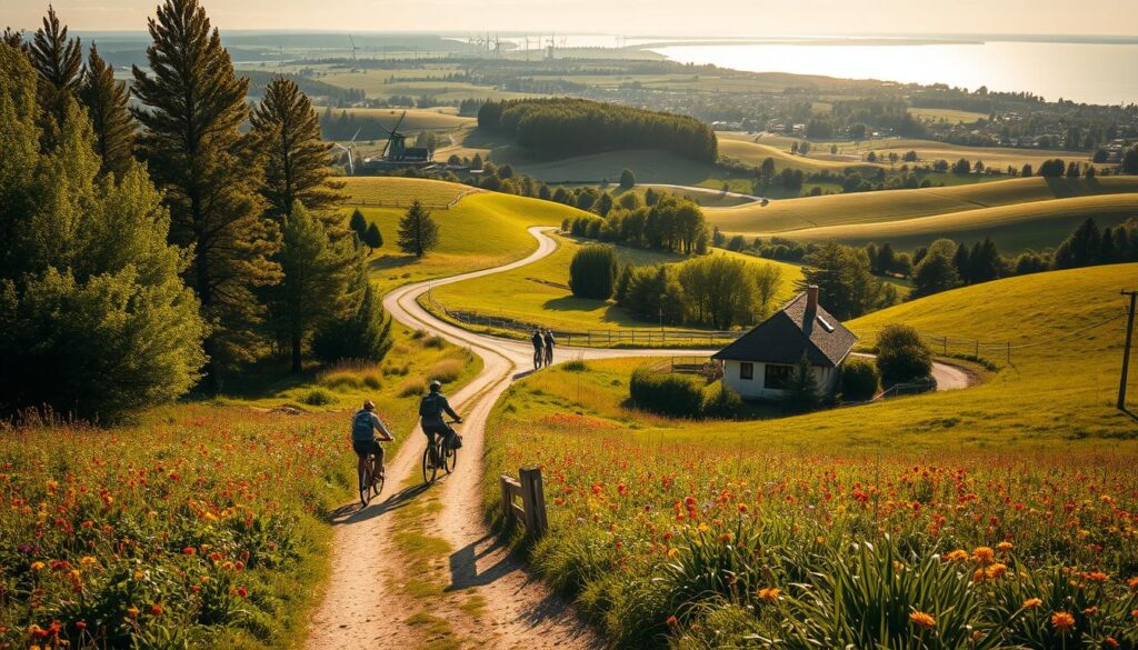 Wandern und Radfahren Insel Usedom
