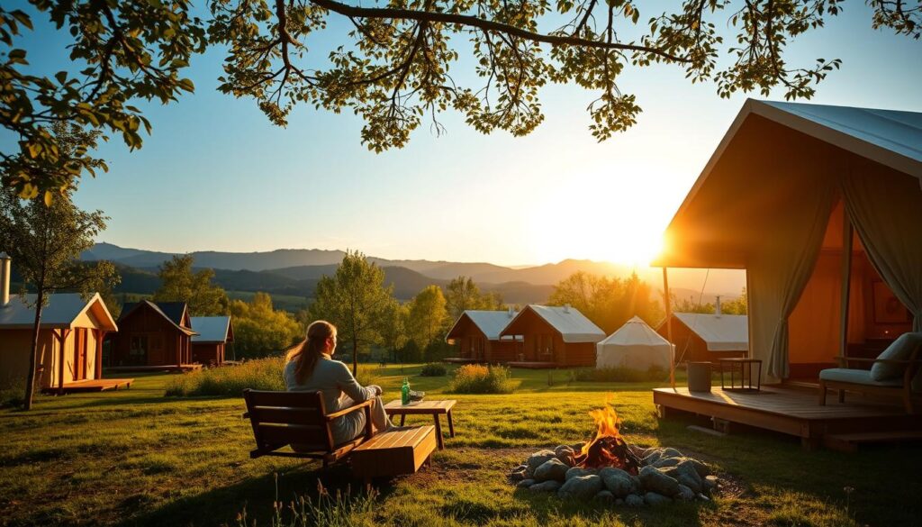 Glamping Unterkünfte Bayern