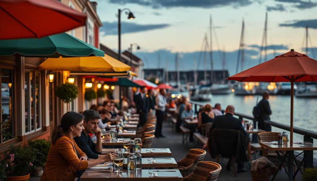 Restaurants an der Promenade Sonderborg