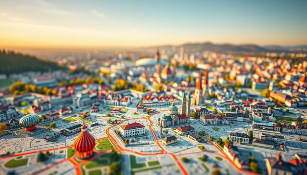 Stadtplan Linz Sehenswürdigkeiten Routen Stadtplan Linz Sehenswürdigkeiten Routen