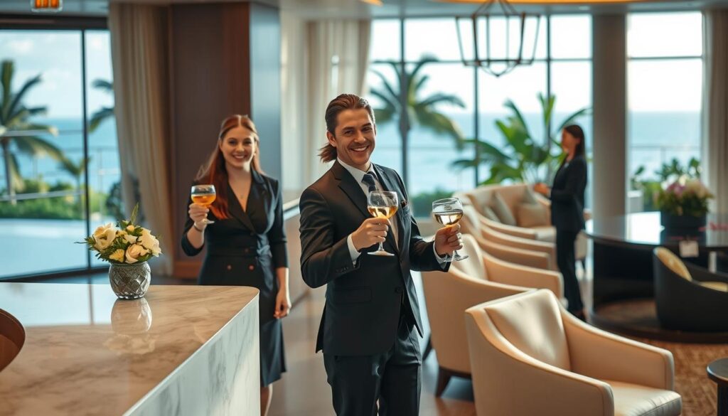 Services für anspruchsvolle Gäste Services für anspruchsvolle Gäste