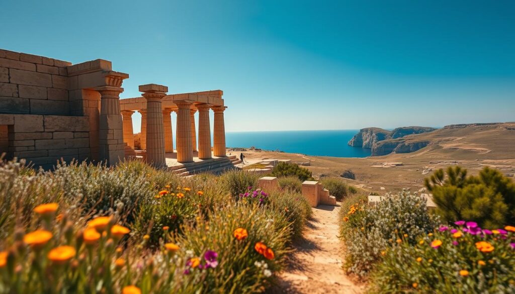 historische Tempel archäologische Stätten Malta