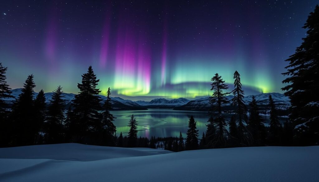 Polarlichter sehen