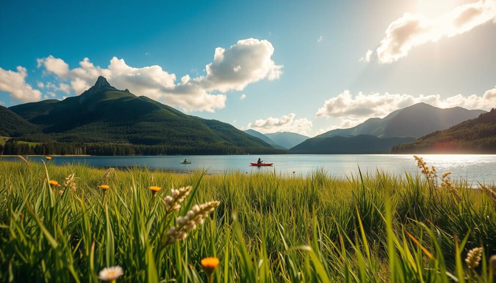 Lac de Léon und Lac Chambon