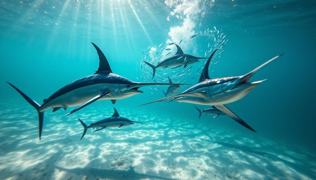Fortpflanzung des Blauen Marlins Fortpflanzung des Blauen Marlins