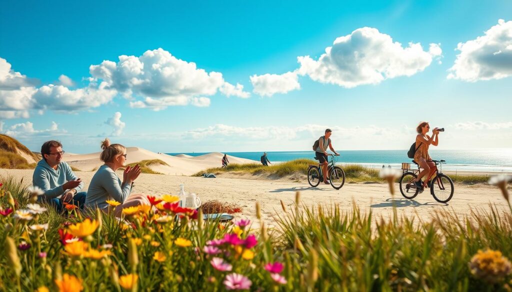 Naturnahe Aktivitäten auf der Nordseeinsel