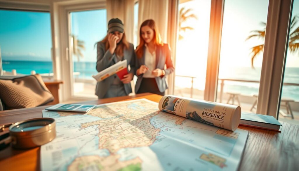 Reiseplanung und Anreise zu den Stränden