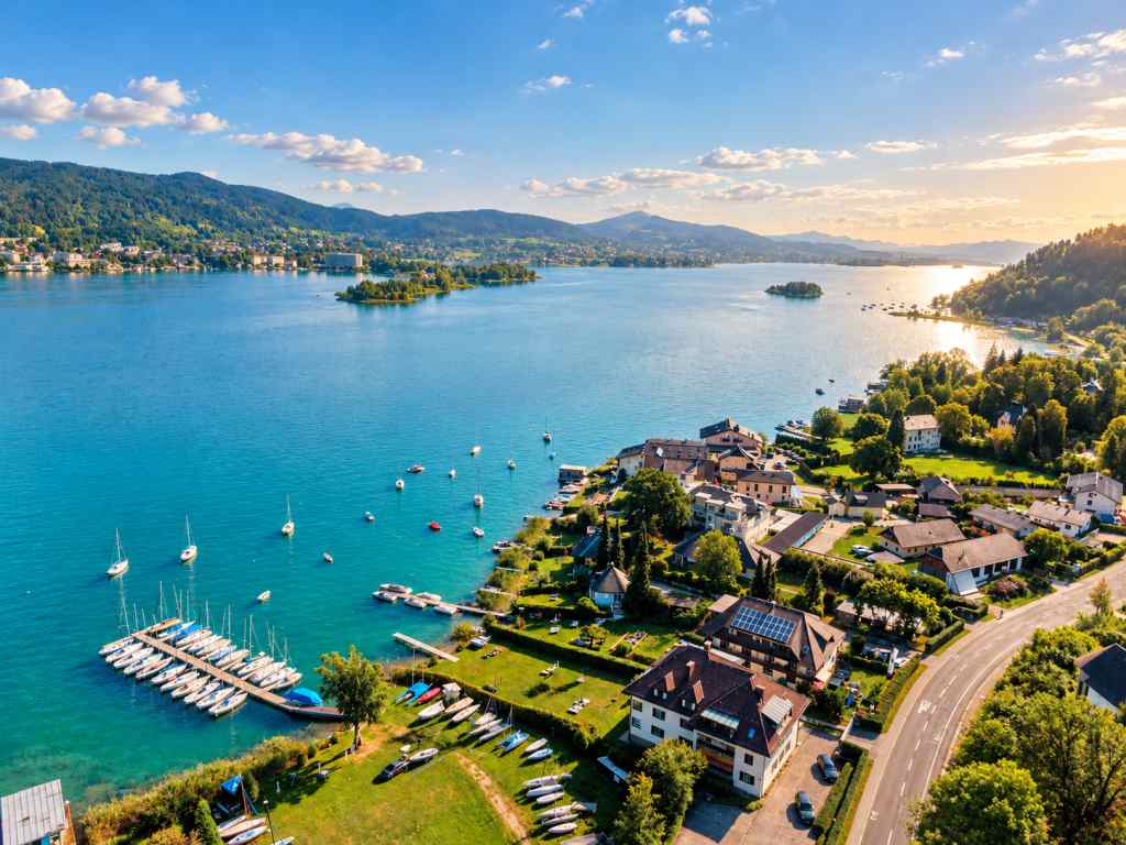Österreichs Seen im Sommer
