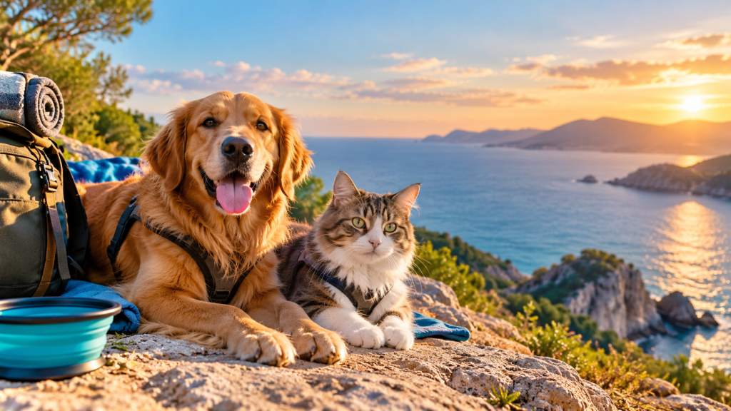 Urlaub mit Hund und Katze